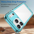 Apple iPhone 17 Pro Soft TPU Bumper Case [Clear Blue] 2