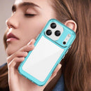 Apple iPhone 17 Pro Soft TPU Bumper Case [Clear Blue] 6
