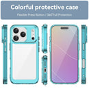 Apple iPhone 17 Pro Soft TPU Bumper Case [Clear Blue] 8