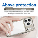 Apple iPhone 17 Pro Soft TPU Bumper Case [Clear Grey] 3