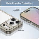Apple iPhone 17 Pro Soft TPU Bumper Case [Clear Grey] 5