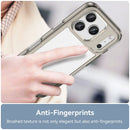 Apple iPhone 17 Pro Soft TPU Bumper Case [Clear Grey] 4