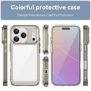 Apple iPhone 17 Pro Soft TPU Bumper Case [Clear Grey] 8
