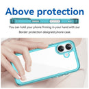 Apple iPhone 17 Soft TPU Bumper Case [Clear Blue] 3