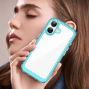 Apple iPhone 17 Soft TPU Bumper Case [Clear Blue] 6