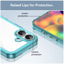 Apple iPhone 17 Soft TPU Bumper Case [Clear Blue] 5