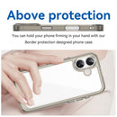 Apple iPhone 17 Soft TPU Bumper Case [Clear Grey] 3