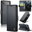 Apple iPhone Air CaseMe Retro Wallet Case [Black] 1