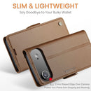 Apple iPhone Air CaseMe Retro Wallet Case [Brown] 2