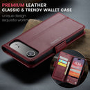 Apple iPhone Air CaseMe Retro Wallet Case [Maroon] 6