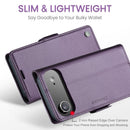 Apple iPhone Air CaseMe Retro Wallet Case [Purple] 2
