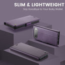 Apple iPhone Air CaseMe Retro Wallet Case [Purple] 8