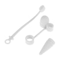 Apple Pencil Cap Holder / Nib Cover / Adapter Tether White