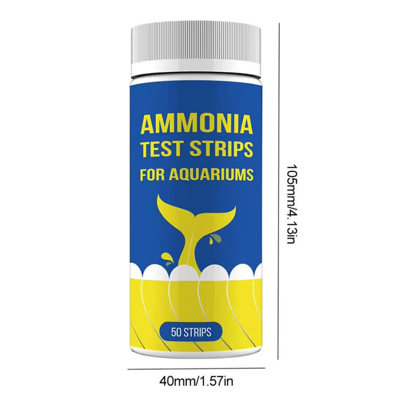 Aquarium Ammonia Water Test Strips Tools & Kits