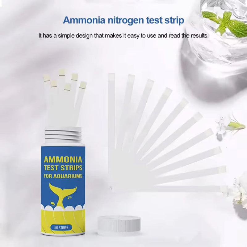 Aquarium Ammonia Water Test Strips Tools & Kits