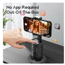Auto Face Tracking Phone Holder Black 4