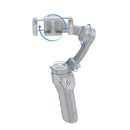 Automatic Face Tracking 3 Axis Smart Gimbal with LED Fill