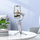 Automatic Face Tracking 3 Axis Smart Gimbal with LED Fill