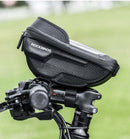 Waterproof Cycling Bicycle upper pipe Handlebar Bag Fit below 6.5" Phone