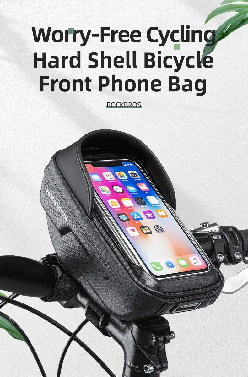 Waterproof Cycling Bicycle upper pipe Handlebar Bag Fit