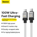 Baseus CoolPlay Series Fast Charging Cable Type-C to Type-C