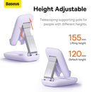 Baseus Seashell Series Folding Phone Stand Nebula Purple 4