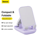 Baseus Seashell Series Folding Phone Stand Nebula Purple 2