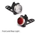 Bicycle Bike Lights Front Rear Tail Light Lamp 3
