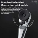 Bicycle Compact Portable Ratchet Wrench Repair Set 6