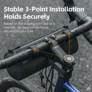 Bicycle Front Handlebar Cylinder Bike Storage Bag 2L 4