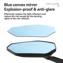 Bicycle Handlebar Rearview Mirror Adjustable for Mountain &
