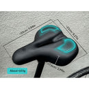 Bicycle Saddle Shockproof Cycling Bike Seat PU Leather