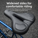 Bicycle Saddle Shockproof Cycling Bike Seat PU Leather