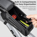Bike Bicycle Top Tube Front Frame Bag Phone Mount Holder