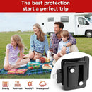 Black RV Entry Door Lock Camper Travel Trailer Latch Key 5