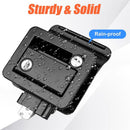 Black RV Entry Door Lock Camper Travel Trailer Latch Key 3