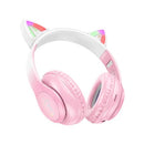 Bluetooth Cat Ear Headset w/ LED Light 4