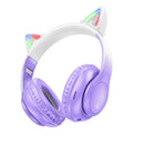 Bluetooth Cat Ear Headset w/ LED Light 6