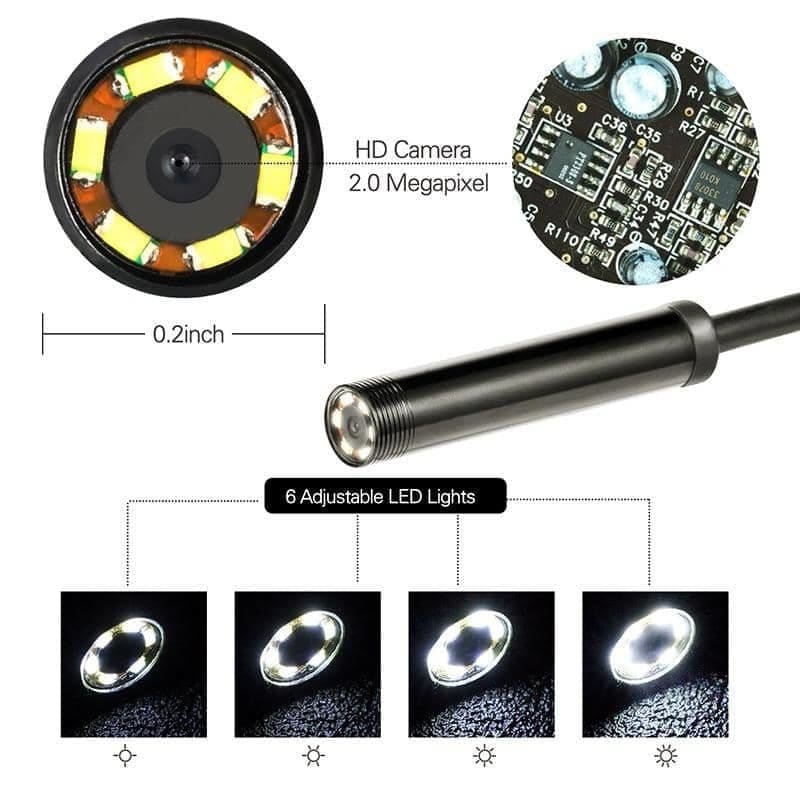 Borescope / Endoscope Camera Android (Micro USB & Computer