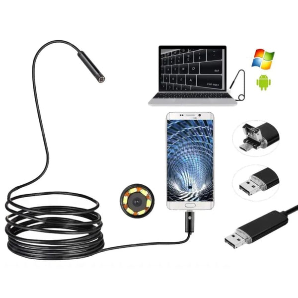 Borescope / Endoscope Camera - Android (Type C Micro USB &