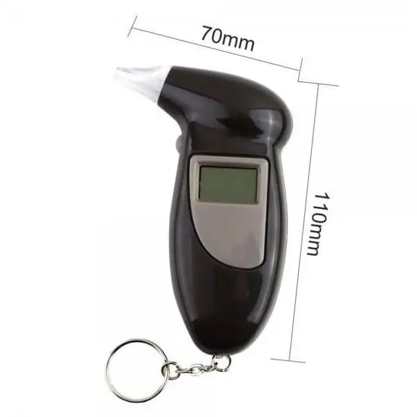 Breathalyzer - Breath Alcohol Tester With 5 Extra