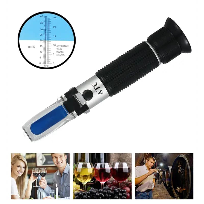 Refractometer - Sugar & Alcohol Dual Measure Refractometer