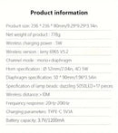 Wireless Speaker | Wireless Charging | 6 Light Modes