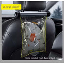 Car Back Seat Headrest Mount Trash Bin Organizer Storage