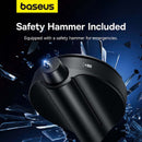 Car Backseat Blind Spot Rearview Mirror With Safety Hammer 3