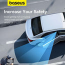 Car Backseat Blind Spot Rearview Mirror With Safety Hammer 6