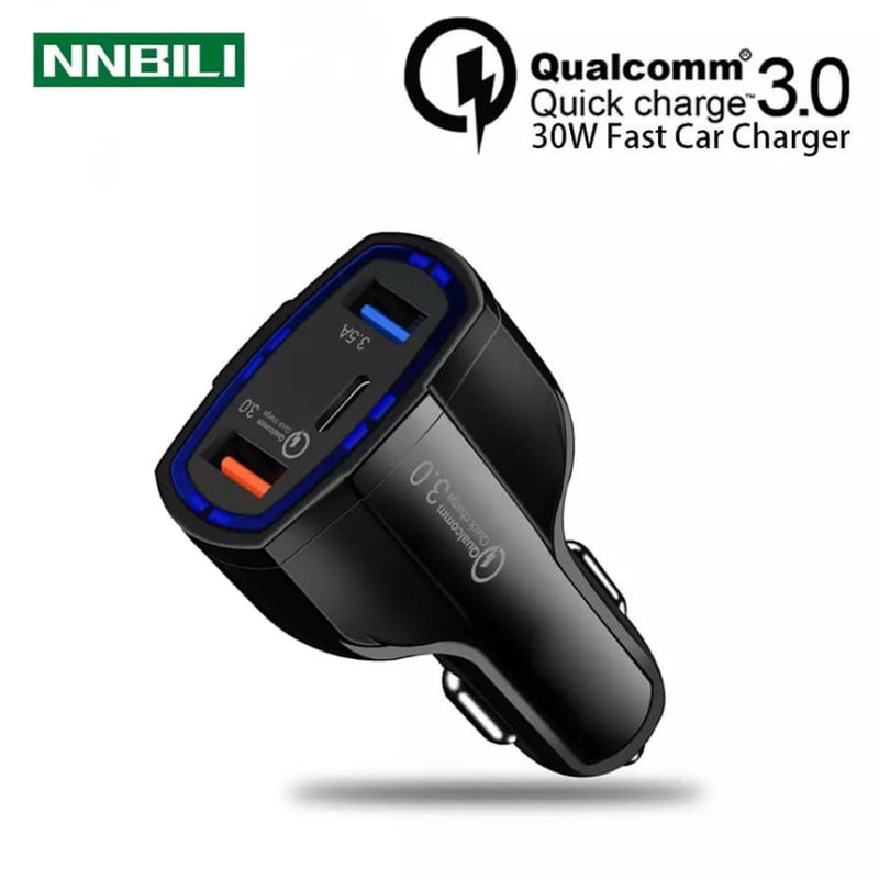Car Charger (USB & Type C) Electronics Accessories