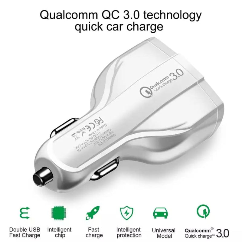 Car Charger (USB & Type C) Electronics Accessories