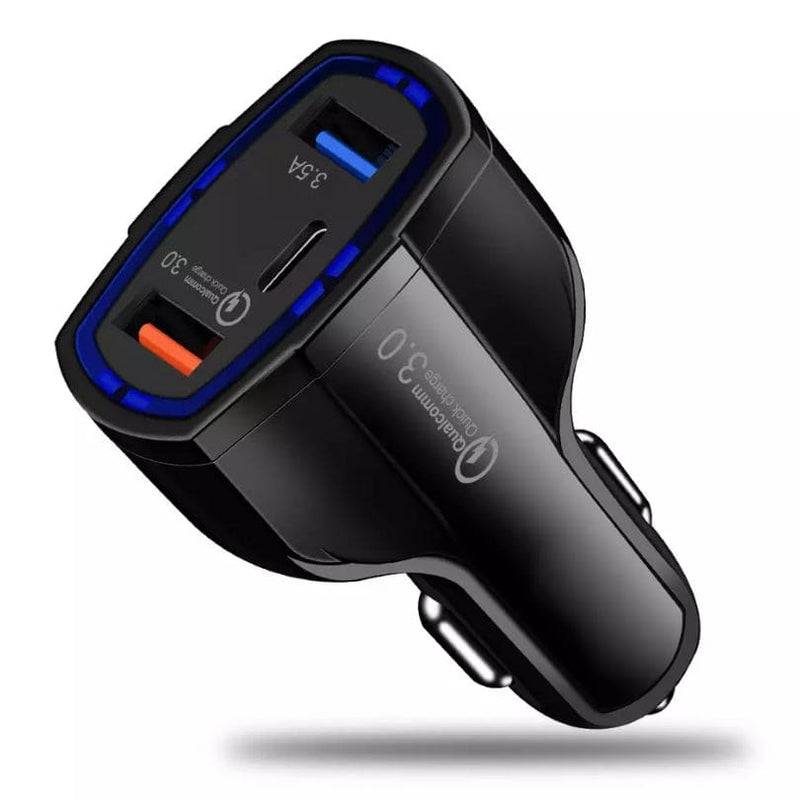 Car Charger (USB & Type C) Electronics Accessories