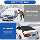 Car Rear Windshield Snow Ice Cover with Magnetic 8